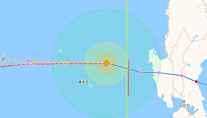 2022年16号台风最新消息路径图 台风奥鹿最新路径实时图(持续更新)