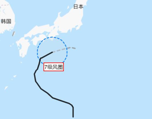 十四号台风最新路径图更新 今日台风灿鸿实时路径图发布