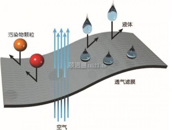 防水透气膜应用在哪里