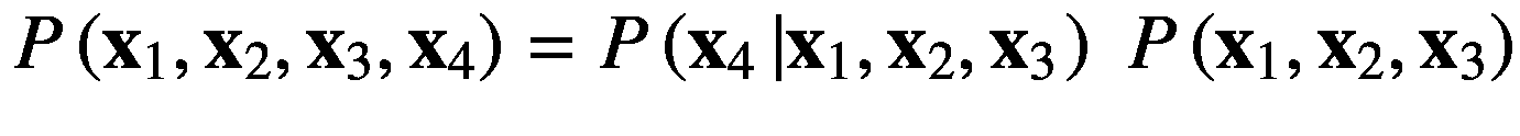 $$ Plef<em></em>t({mathbf{x}}_1,{mathbf{x}}_2,{mathbf{x}}_3,{mathbf{x}}_4
ight)=Plef<em></em>t({mathbf{x}}_4left|{mathbf{x}}_1,{mathbf{x}}_2,{mathbf{x}}_3
ight.
ight);Plef<em></em>t({mathbf{x}}_1,{mathbf{x}}_2,{mathbf{x}}_3
ight) $$