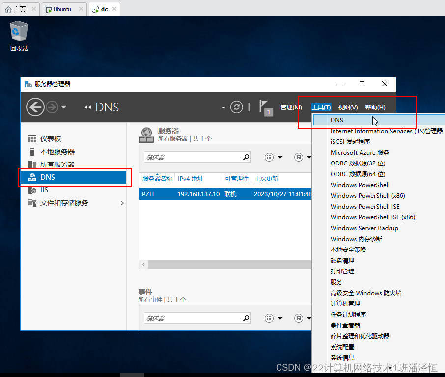 window网络与DNS管理