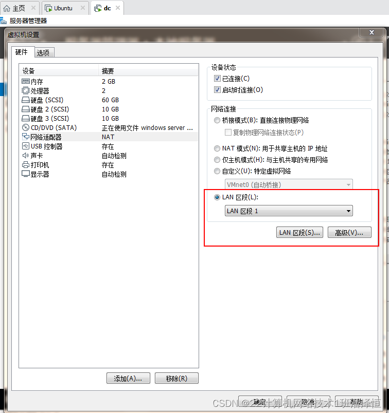 window网络与DNS管理